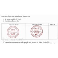 Thay đổi Đăng Ký Kinh Doanh có phải thay đổi con dấu hay không?