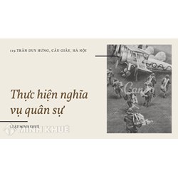 Bị viêm gan B có phải đi nghĩa vụ quân sự không?