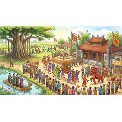 Thuyết minh về một lễ hội ở địa phương em chọn lọc hay nhất