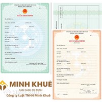 Mẫu giấy khai sinh bản chính và bản sao mới nhất