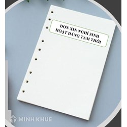Mẫu đơn xin nghỉ sinh hoạt Đảng tạm thời năm 2024 và cách viết