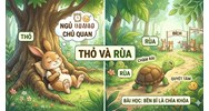 Kể lại truyện ngụ ngôn Thỏ và rùa chọn lọc hay nhất