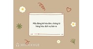 Mẫu Bảng kê hóa đơn, chứng từ hàng hóa, dịch vụ bán ra mới