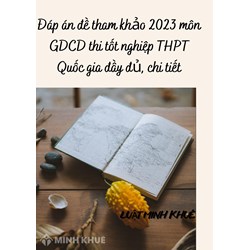 Đáp án môn GDCD đề thi tốt nghiệp THPT Quốc gia trước 2025