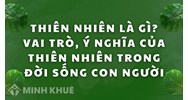 Thiên nhiên là gì? Vai trò, ý nghĩa của thiên nhiên trong đời sống con người