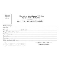 Xin giấy xác nhận nhân thân ở đâu, cần những gì, mất bao lâu?