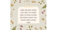 Liên hệ bản thân với việc tự phấn đấu và rèn luyện để xứng đáng với danh hiệu Đảng viên