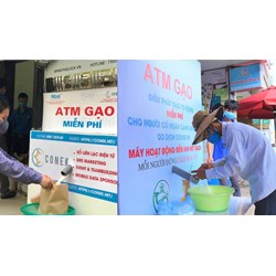 Nghị luận trình bày suy nghĩ của em về ATM gạo miễn phí hay nhất