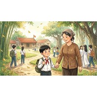 Tóm tắt Tôi đi học ngắn gọn, chọn lọc hay nhất