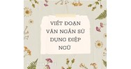 Viết một đoạn văn ngắn có sử dụng điệp ngữ chọn lọc hay nhất