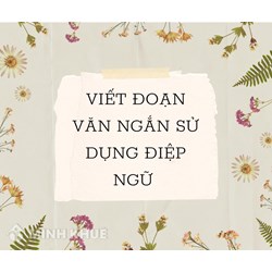 Viết một đoạn văn ngắn có sử dụng điệp ngữ chọn lọc hay nhất