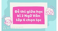 Đề thi giữa học kì 2 Ngữ Văn lớp 6 chọn lọc mới nhất