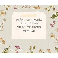 Phân tích ý nghĩa cách xưng hô "mình - ta" trong bài Việt Bắc hay nhất