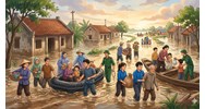 Viết khoảng 5 – 7 dòng nêu suy nghĩ của em về thiên tai lũ lụt hay nhất