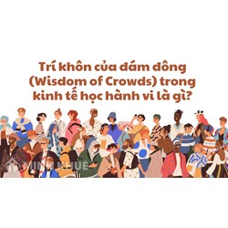 Trí khôn của đám đông (Wisdom of Crowds) trong kinh tế học hành vi là gì?