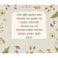 So sánh chi tiết nước mắt trong Vợ nhặt và Chiếc thuyền ngoài xa hay nhất