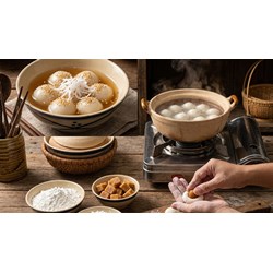 Thuyết minh về cách làm bánh trôi nước kèm dàn ý chọn lọc hay nhất