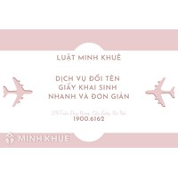 Dịch vụ đổi tên giấy khai sinh nhanh và đơn giản
