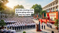 Kịch bản chương trình lễ khai giảng năm học hay và ý nghĩa nhất