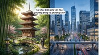 Sự khác biệt giữa văn hóa phương Đông và phương Tây?