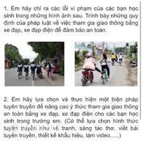 Em hãy chỉ ra các lỗi vi phạm của các bạn học sinh qua hình ảnh sau