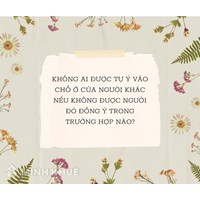 Không ai được tự ý vào chỗ ở của người khác nếu không được người đó đồng ý trừ trường hợp nào?