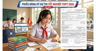 Phiếu đăng ký dự thi tốt nghiệp THPT mới nhất 2026