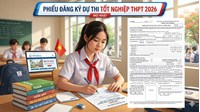 Phiếu đăng ký dự thi tốt nghiệp THPT mới nhất 2026