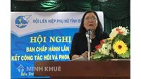 Mẫu báo cáo tổng kết công tác chi hội phụ nữ mới nhất