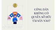 Công dân không có quyền sở hữu tài sản nào sau đây? GDCD 8 Bài 16