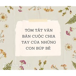 Tóm tắt văn bản Cuộc chia tay của những con búp bê chọn lọc hay nhất