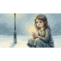 Tóm tắt Cô bé bán diêm ngắn gọn, hay nhất