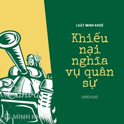 Mẫu đơn khiếu nại nghĩa vụ quân sự mới nhất