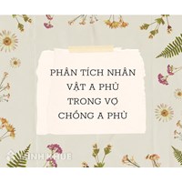 Phân tích nhân vật A Phủ trong Vợ chồng A Phủ chọn lọc hay nhất
