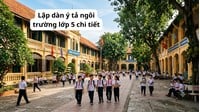 Lập dàn ý tả ngôi trường lớp 5 chi tiết, hay nhất