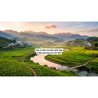 Dàn ý miêu tả một cảnh đẹp ở địa phương em chi tiết, hay nhất