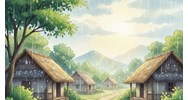Kết bài tả cơn mưa theo dạng trực tiếp, gián tiếp mở rộng, ngắn gọn
