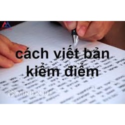 Mẫu bản kiểm điểm học sinh khi bị thu điện thoại và cách viết