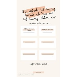 So sánh tố tụng hành chính và tố tụng dân sự để làm rõ khác biệt?