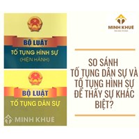 So sánh tố tụng dân sự và tố tụng hình sự để thấy sự khác biệt?