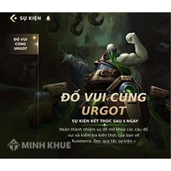 Đáp án sự kiện Đố vui cùng URGOT: Điểm yếu urgot tốc chiến