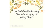 Các loại dao bị cấm mang theo, cấm sử dụng để phòng thân?