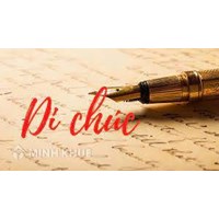 Mẫu di chúc không cần công chứng viết tay hợp pháp mới nhất