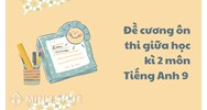 Đề cương ôn thi giữa học kì 2 môn Tiếng Anh lớp 9 chi tiết