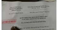 Mẫu Giấy quyết định ly hôn của tòa án mới nhất