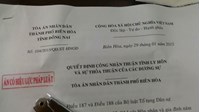 Mẫu Giấy Quyết định ly hôn của tòa án mới nhất