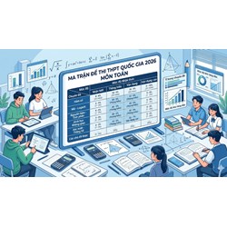 Ma trận đề thi THPT quốc gia môn Toán cập nhật mới nhất