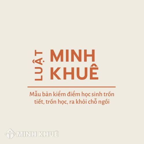 Hướng dẫn viết bản kiểm điểm bỏ tiết cho phụ huynh?
