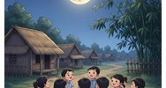 Tả một đêm trăng đẹp kèm dàn ý chi tiết Tập làm văn lớp 5