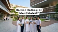 Học sinh cần làm gì để bảo vệ hòa bình?